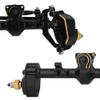 RZXYLRC Heavy Duty Brass Black Coating Front Rear Axle for Axial SCX24 AXI90081 AXI00001 AXI00002 AXI00005 AXI00006 Portal Axle 1/24 RC Crawler Metal Upgrade Parts view 3