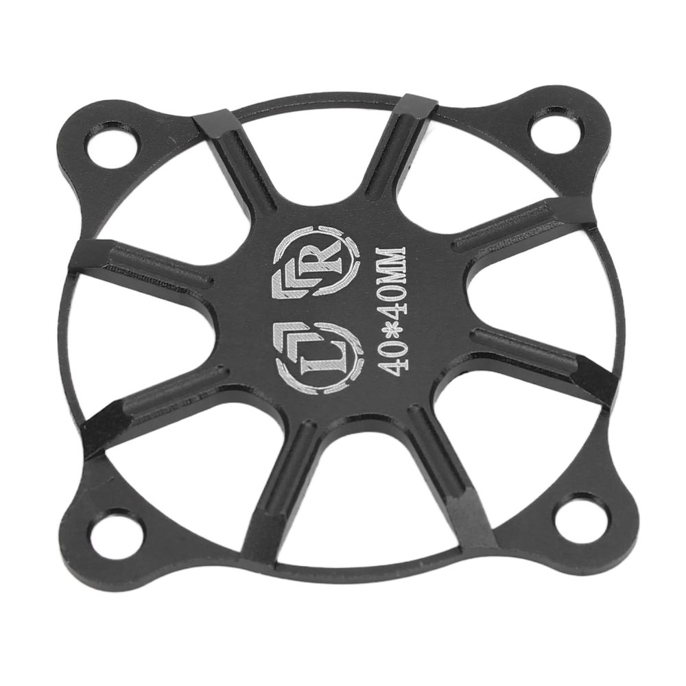 WGFOIP Aluminium Alloy RC Cooling Fan Cover, Pretty Color, Light Weight, CNC Machining, Premium Material, Easy to Install, ESC Cooling Fan Guard for RC Motors (Black), WGFOIPi1a47kog8r 11