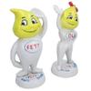 AB Tools Esso Stlye Blue Oil Fuel Fett Ol Paraffin Money Banks Pair Cast Iron Coin Box view 2