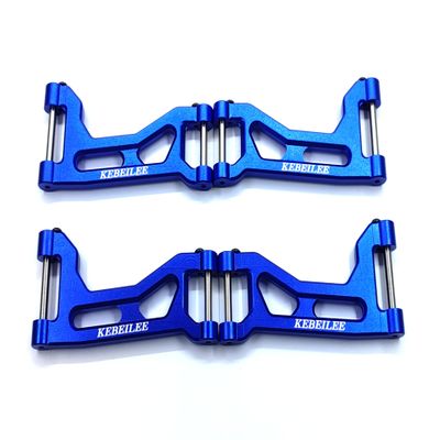 KEBEILEE CNC Alu7075 Front & Rear Upper Arms for TRAXXAS 1/8 MAXX Slash 4pcs (Blue)