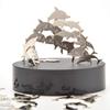 PowerTRC Magnetic Desktop Sculpture (Dolphins) | Mini Magnetic Art Decoration for Desktop | Fun Stress Relief Office Gift (2 Packs) view 2