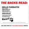 Design Doggie Furries with Benefits Joke 12 Pack Prank Postcards; Prank your Friends and Family Anonymously, 4" x 6" Glossy Postcards, Guaranteed Laughs! view 3