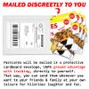 Design Doggie Furries with Benefits Joke 12 Pack Prank Postcards; Prank your Friends and Family Anonymously, 4" x 6" Glossy Postcards, Guaranteed Laughs! view 4