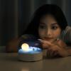 3.2W Creative Night Light, Stepless Dimming Eye Protection White 5V 1A 1200mAh Type C Eye Protection Bedside Lamp for Bedroom Gift view 2