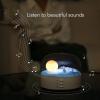 3.2W Creative Night Light, Stepless Dimming Eye Protection White 5V 1A 1200mAh Type C Eye Protection Bedside Lamp for Bedroom Gift view 3
