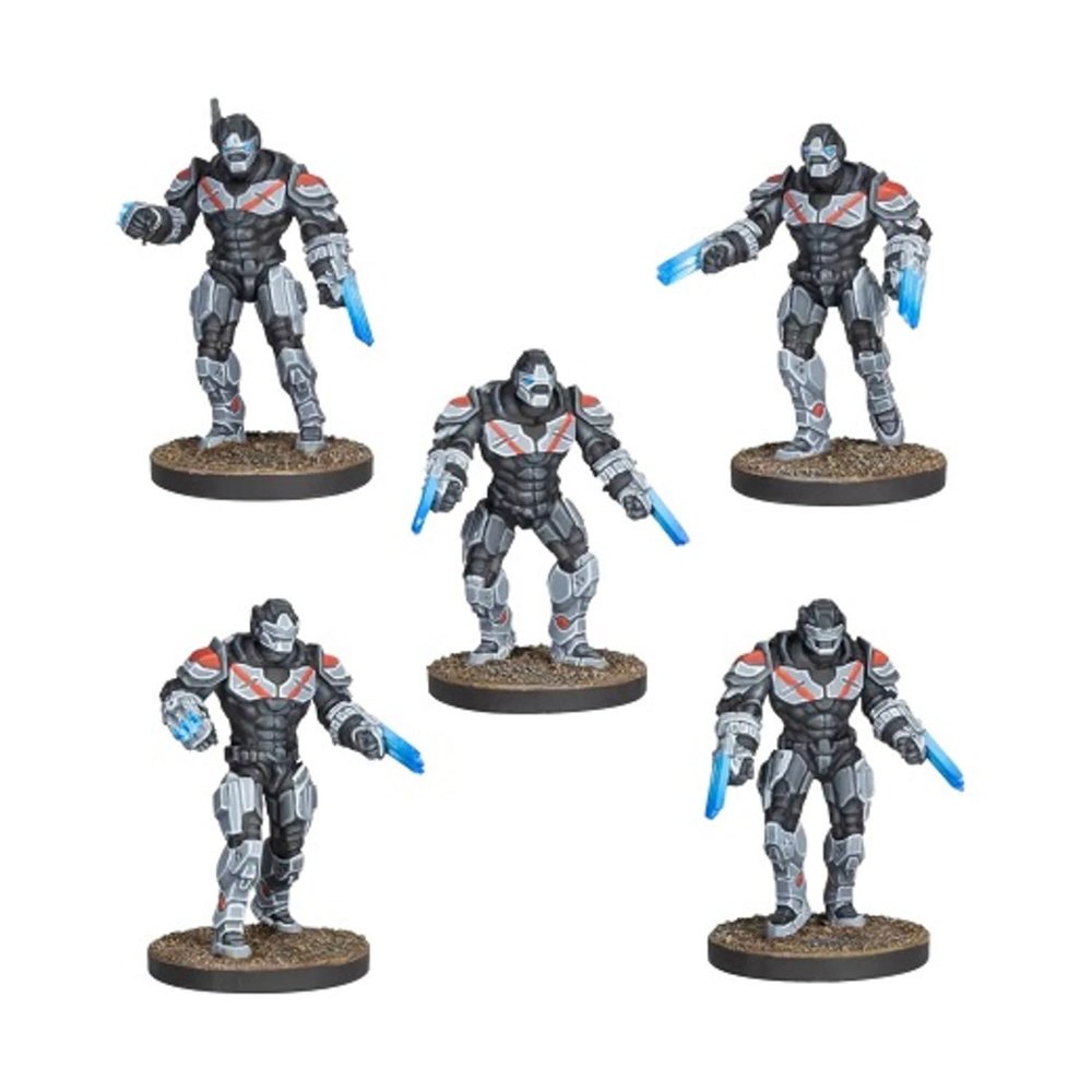 mantic Games. Enforcer Assault Team with Phase Claws. MGFFE302. Models Supplied unassembled and unpainted.