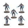 mantic Games. Enforcer Assault Team with Phase Claws. MGFFE302. Models Supplied unassembled and unpainted. view 1