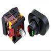 POWTAXBJGD 22mm 220V AC ON/Off Start Stop 1 NO NC APBB-22N Double Key Double Position with LED Yellow lamp Control Button Switch Reset (Size : 48V) view 4