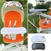 2 in 1 Stroller Cup Holder Catcher Baby Stroller Dinner Table Tray Plate Drink Holder for Infant Toddler Stroller Tray view 3