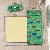 Primlect Toddler Nap Mat Extra Large Thickened 55''x35'', Soft Sleeping Bag with Detachable Minky Blanket and Pillow, Portable for Daycare, Preschool, Kindergarten, Travel, Boys and Girls (Truck) view 3