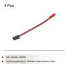 MECCANIXITY Battery Balance Plug Connector Cable JR Male to Male Extension Cable Leads Extension Cable for RC Car Airplanes Remote Control 4Pcs view 3
