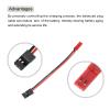 MECCANIXITY Battery Balance Plug Connector Cable JR Male to Male Extension Cable Leads Extension Cable for RC Car Airplanes Remote Control 4Pcs view 4
