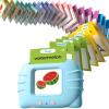 Airbition 510 Words, Talking Flash Cards for Toddler 1 2 3 4 Year Olds, Language Learning Tools, Pocket Speech Therapy Tools, Montessori Tools with 31 Themes, Children's Sensory Device view 1