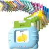 Airbition Bilingual Spanish and English Talking Flash Cards for Ages 2+, Pocket Speech Therapy Tools with 510 Words, Montessori Language Learning Aids, Children's Sensory Learning Kit view 1