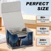 Card Game Storage Box for TCG MTG Card Box Organizer Trading Card Case Commander Deck Box TCG Card Storage Box Magnetic Closure Creative Pattern Up to 200 Cards, A Cute Raccoon Stars view 2