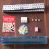 ZGME American Mahjong Set,166 White Tiles with Red Bag and Accessories,4 All-in-One Mahjong Racks with Pushers,Complete Western Mahjong Set view 3