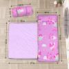 Primlect Toddler Nap Mat Extra Large Thickened 55''x35'', Soft Sleeping Bag with Detachable Minky Blanket and Pillow, Portable for Daycare, Preschool, Kindergarten, Travel, Boys and Girls (Princess) view 3