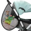 Accmor Universal Stroller Organizer, Side Sling Stroller Organizer, Mesh Cargo Net Stroller Storage Caddy, Stroller Bag Accessories Fits for Uppababy, Nuna, Baby Jogger, Britax, Doona Strollers view 1
