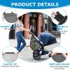 Accmor Universal Stroller Organizer, Side Sling Stroller Organizer, Mesh Cargo Net Stroller Storage Caddy, Stroller Bag Accessories Fits for Uppababy, Nuna, Baby Jogger, Britax, Doona Strollers view 3