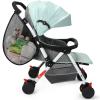 Accmor Universal Stroller Organizer, Side Sling Stroller Organizer, Mesh Cargo Net Stroller Storage Caddy, Stroller Bag Accessories Fits for Uppababy, Nuna, Baby Jogger, Britax, Doona Strollers view 4