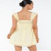Princess Polly Women's Carlita Mini Dress, Yellow, 6 view 4
