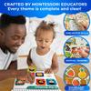 QUOKKA Montessori Busy Book for Toddlers 1-3 - Pre K Kids Learning Activities for Homeschooling - My Preschool Busy Book for Ages 3-5 - 15 Kids Educational Activities 2-4 Years view 4