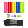 Luwecf Pipeline Team Building Activity Pipeline Kits Adults Teens Pipe Challenge with Storage Bag for Communication Leadership Kid, 50cm view 1