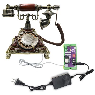 Secret Room Escape Game Mechanism Props Electronic Puzzle Mysterious Studio Phone Prop Telephone Call (3-Way Button Call)