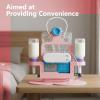 G-Tube Feeding Pump Carrier for Infinity Pump, No Tools Required(Pink) view 2