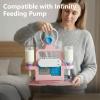 G-Tube Feeding Pump Carrier for Infinity Pump, No Tools Required(Pink) view 3