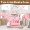 G-Tube Feeding Pump Carrier for Infinity Pump, No Tools Required(Pink) view 4