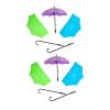 Jesscasday 6Pack/Set Sugar Glider Toy Flying Training Umbrella Jumping Platform 4.9ft Bright Color Climbing Accessories Sugar Glider Wall Jumping Platform Plastic Chain Toy view 1