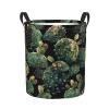 Foruidea Cactus Seamless1 Laundry Basket,Laundry Hamper,Collapsible Storage Bin, Oxford Fabric Clothes Baskets,Nursery Hamper For Home,Office,Dorm,Gift Basket view 1