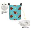 Foruidea Balls And Stars Laundry Basket,Laundry Hamper,Collapsible Storage Bin, Oxford Fabric Clothes Baskets,Nursery Hamper For Home,Office,Dorm,Gift Basket view 2