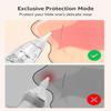 GROWNSY Nasal Aspirator for Baby with Protection Mode, Electric Nose Suction for Baby, Automatic Baby Nose Sucker with 3 Silicone Tips, Adjustable Suction Level, Music and Light Soothing Function view 2