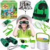 ESSENSON Bug Catcher and Kids Explorer Kit, Outdoor Bug Catching Explorer Adventure Kit with Binoculars, Summer Outdoor Toys for Kids Ages 4-8 view 1