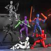 13 Action Figure Set, 6PCS T-Robot 13 Action Figure Titan 13 3D Printed Toys Articulated, for Modeling Enthusiasts Etc Birthday Gifts & Children's Day Gifts for Kids 5-8 Years OldAssembly Required view 1