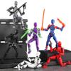 13 Action Figure Set, 6PCS T-Robot 13 Action Figure Titan 13 3D Printed Toys Articulated, for Modeling Enthusiasts Etc Birthday Gifts & Children's Day Gifts for Kids 5-8 Years OldAssembly Required view 2
