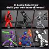 13 Action Figure Set, 6PCS T-Robot 13 Action Figure Titan 13 3D Printed Toys Articulated, for Modeling Enthusiasts Etc Birthday Gifts & Children's Day Gifts for Kids 5-8 Years OldAssembly Required view 3