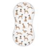 vvfelixl Baby Burp Cloths Great Dane Baby Newborn Cotton Burping Cloths Set Baby Washcloths 4 Pack view 1