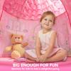 JOYIN Princess Tent Girls Large Playhouse Kids Castle Play Tent for Children, Pop Up Play House for Toddlers Indoor and Outdoor Games view 3