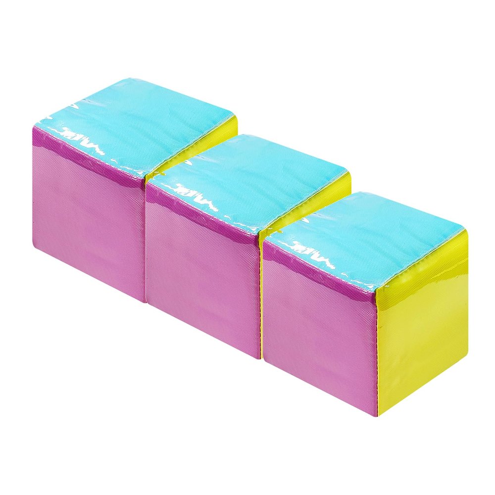 3Pcs/Set Learning Dices with 6 Sided Clear Photo Pocket Stacking Blocks Learning Cubes DIY Education Playing Game Dices DIY Education Playing Game Dices