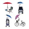 ToysCentral Basics Electric Motorcycle Sunshade Cover, Stroller Umbrella Holder,Adjustable Outdoor Umbrella Holder,for Pram,Stroller Bike,Bicycle Buggy,Wheelchair,Golf Trolley view 2