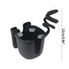 2 in 1 BuggyPushchair Drink Beverage Holder Bottle Organiser for Stroller Wheelchair Walker with Phone Holder Stroller Phone Holder view 3