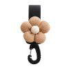 Flower Cute Baby Stroller Hook Non-Slip Hanger Organiser for Diaper Bag Mom Purse Lovely Pram Pushchair Accessory Baby Stroller Accessories view 1