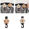 Flower Cute Baby Stroller Hook Non-Slip Hanger Organiser for Diaper Bag Mom Purse Lovely Pram Pushchair Accessory Baby Stroller Accessories view 3
