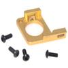Motor Mount Adjustment Block Compatible with JLB Racing Cheetah 1/10 Parts Brushless RC Car Accessories Aluminum Alloy Upgrade Replace EA1052(Gold) view 2