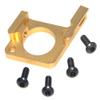 Motor Mount Adjustment Block Compatible with JLB Racing Cheetah 1/10 Parts Brushless RC Car Accessories Aluminum Alloy Upgrade Replace EA1052(Gold) view 4