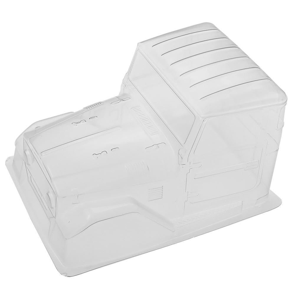 ZHENSIW 1/10 Fj40/Fj45 Power Wagon Cab Pc Clear Body for Rc Crawler Axial Scx10 Trx4 Yikong 4102 Rgt 86100 Redcat Gen8 MST Cfx Cc01 Tf2