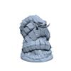 ToysCentral Basics Sandmaw, The Dune Worm | Silkstrander Worm Miniature for Tabletop Games Like D&D and War Gaming Large, Gray, 02S026-02 view 1